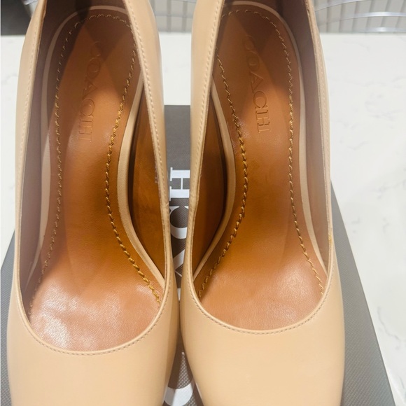 Coach Shoes - Women Brand New Beechwood Coach Heels in box